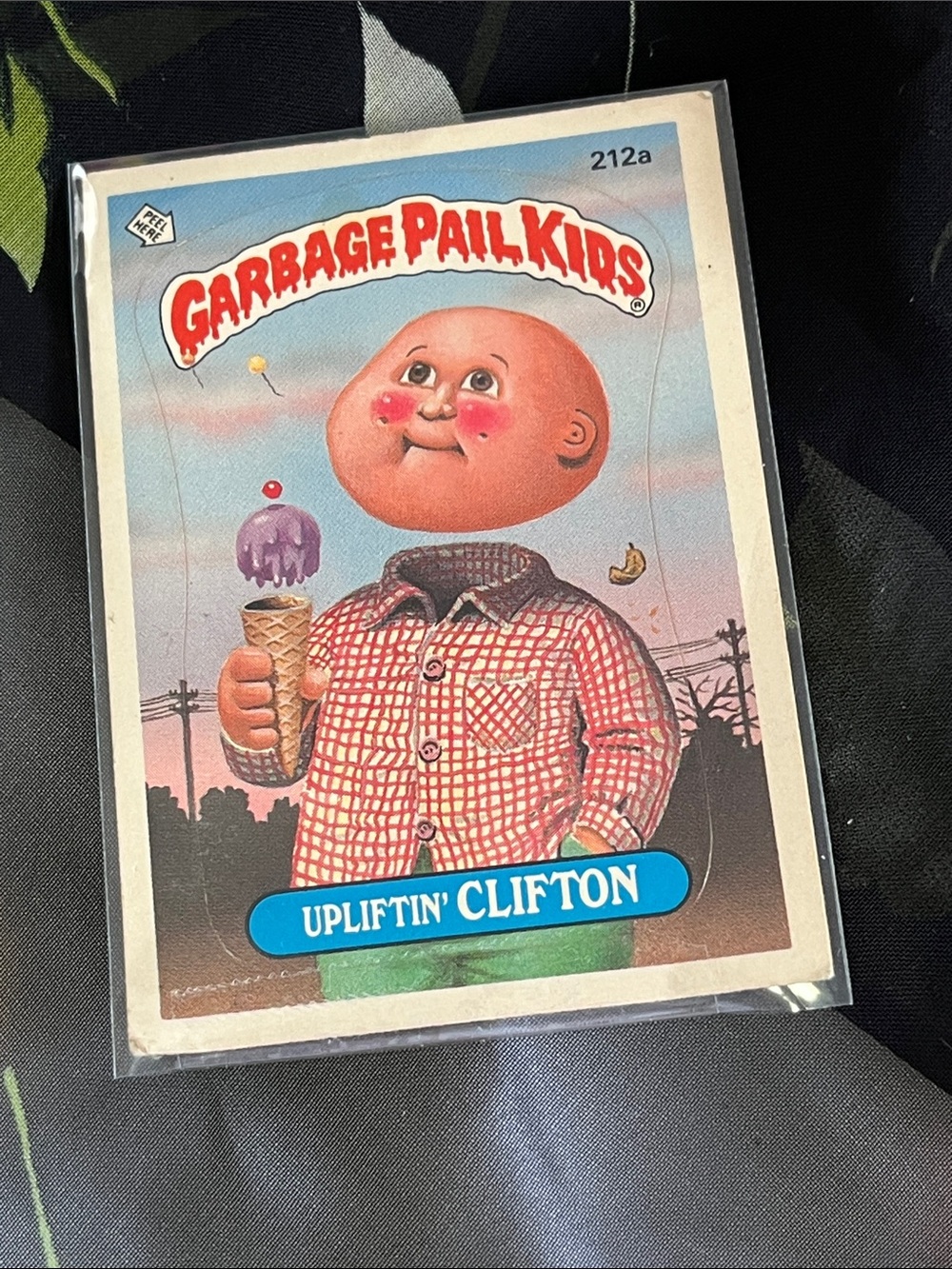Upliftin' Clifton Trading Card - Red & Green